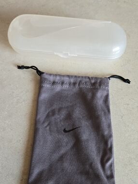 Nike Glasses Case With Drawstring Pouch